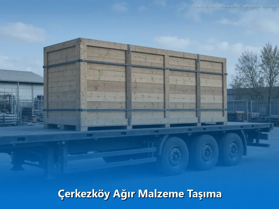 Çerkezköy Ağır Malzeme Taşıma
