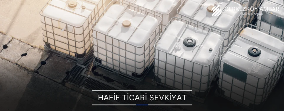 Çerkezköy Hafif Ticari Yük Ambar Firmaları